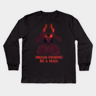 hellboy Kids Long Sleeve T-Shirt